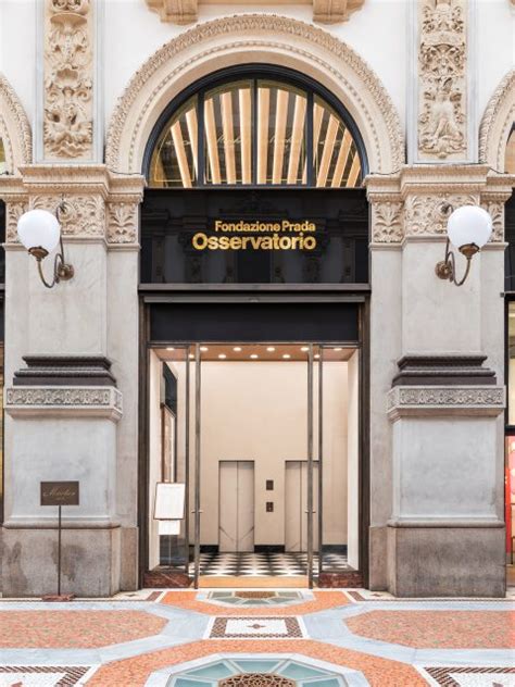 fondazione prada osservatorio artisti|Osservatorio .